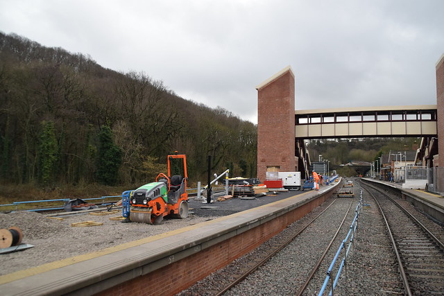 New Platform at Dore and Totley