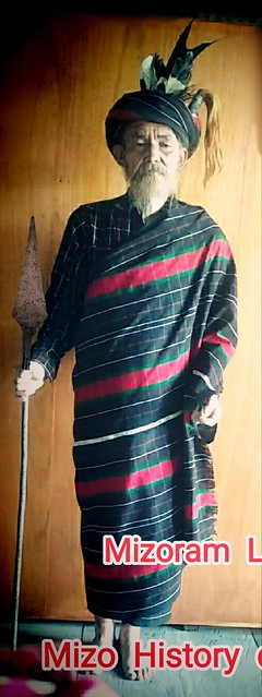 Mizoram  lushai  hills  Chief    #mizoram history  culture  cultural  dress