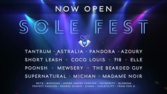Sole Fest NOW OPEN