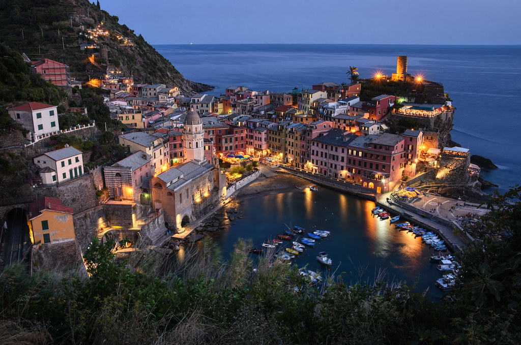 The Blues in Vernazza