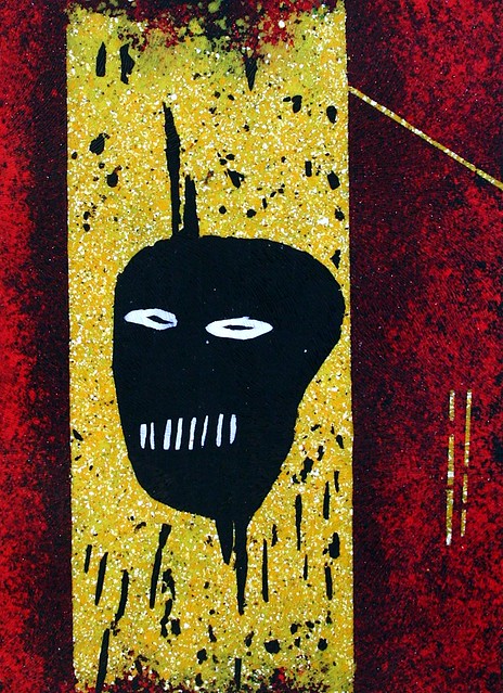 Polymer clay version to Jean-Michel Basquiat - 149