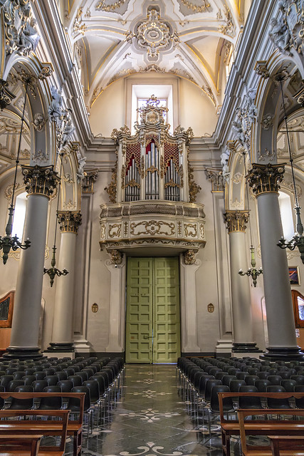 Interior de la catedral de Ragusa