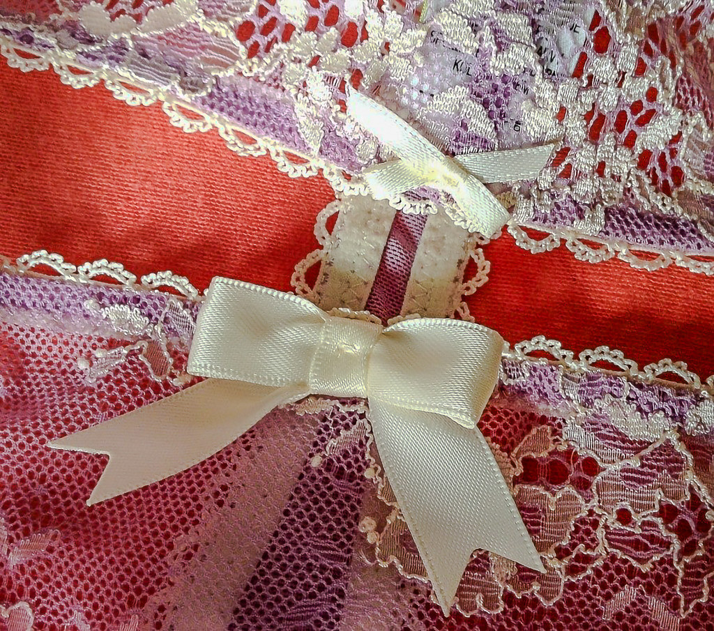 Panties - detail of a bow