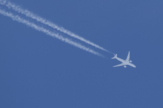 Air France A350 overflight