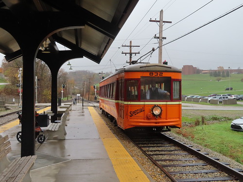 20231029 35 Pennsylvania Trolley Museum Might be the finest trolley car I&#039;ve ever ridden on!