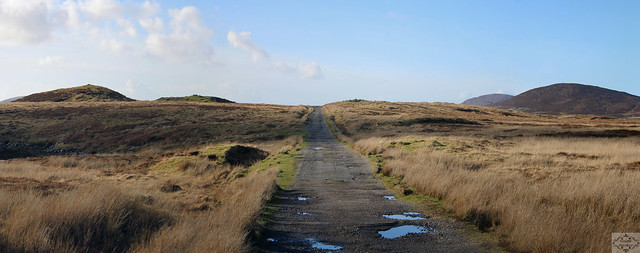 Lochmaddy and Sponish walk - Sponish road