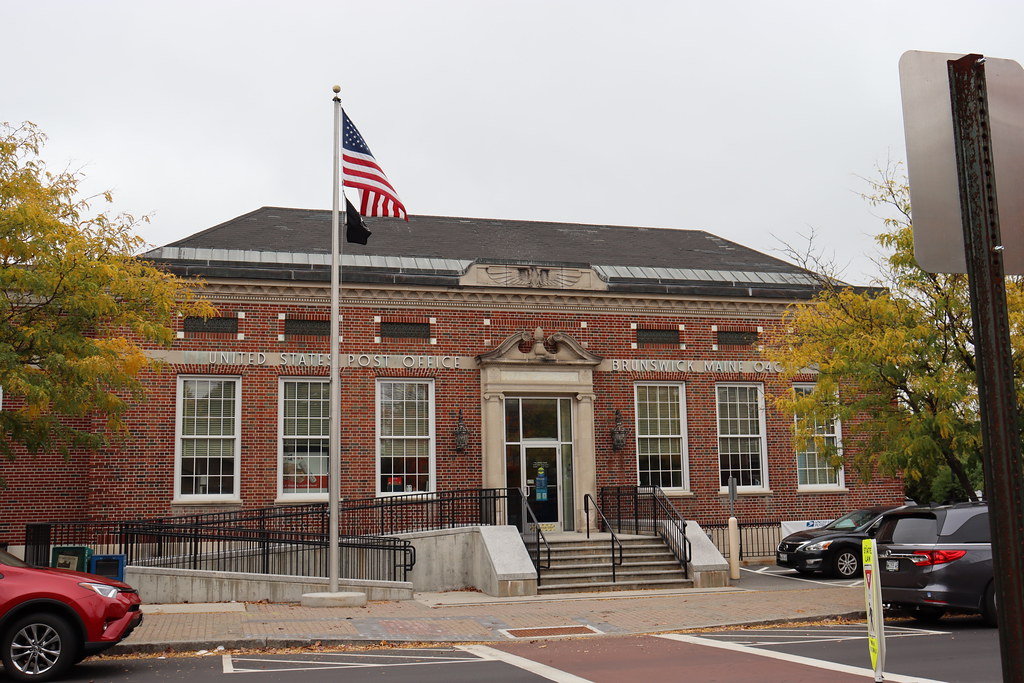 Brunswick, Maine - US Post Office