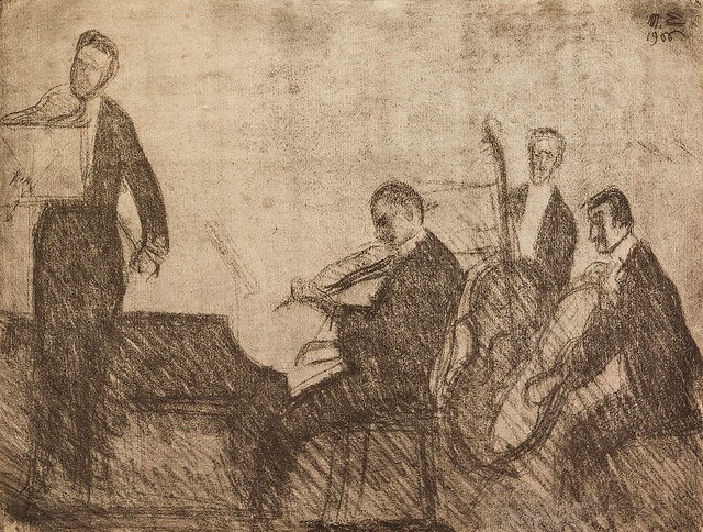 Magnus Enckell (1870-1925) - Music (1906)