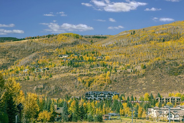 Vail, Colorado in fall colors!