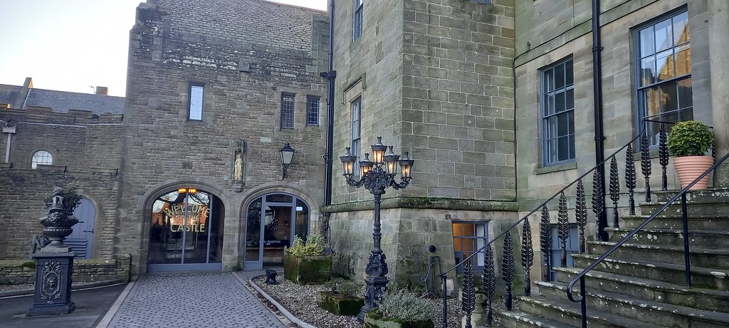 Smeaton Castle now a lovely restaurant