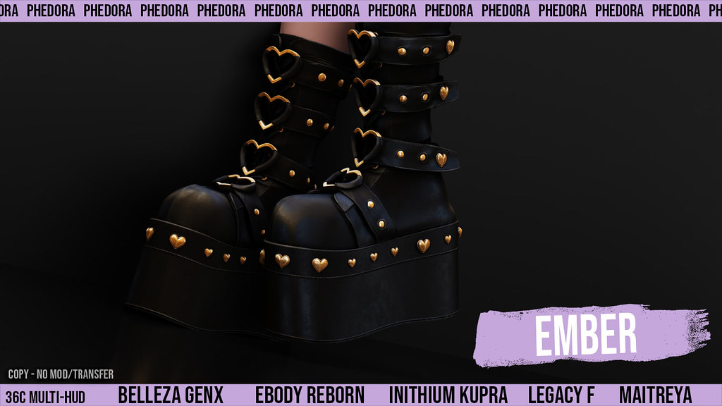 Phedora. – "Ember" Boots Available at The Warehouse Sale ♥