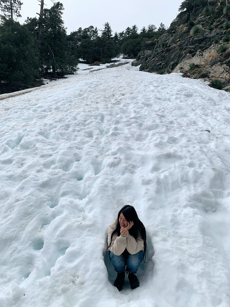Mt. Baldy聖安東尼奧瀑布健行步道-冬天觀賞絕美雪景