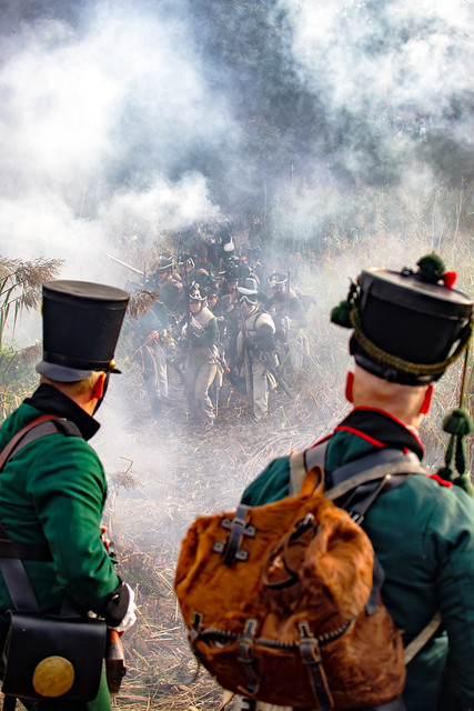 Schlacht bei Wartenburg am 3. Oktober 1813