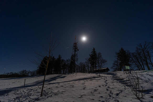 Moon light: double exposure (2/3)