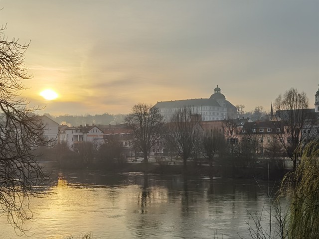 Sonnenaufgang in Weißenfels