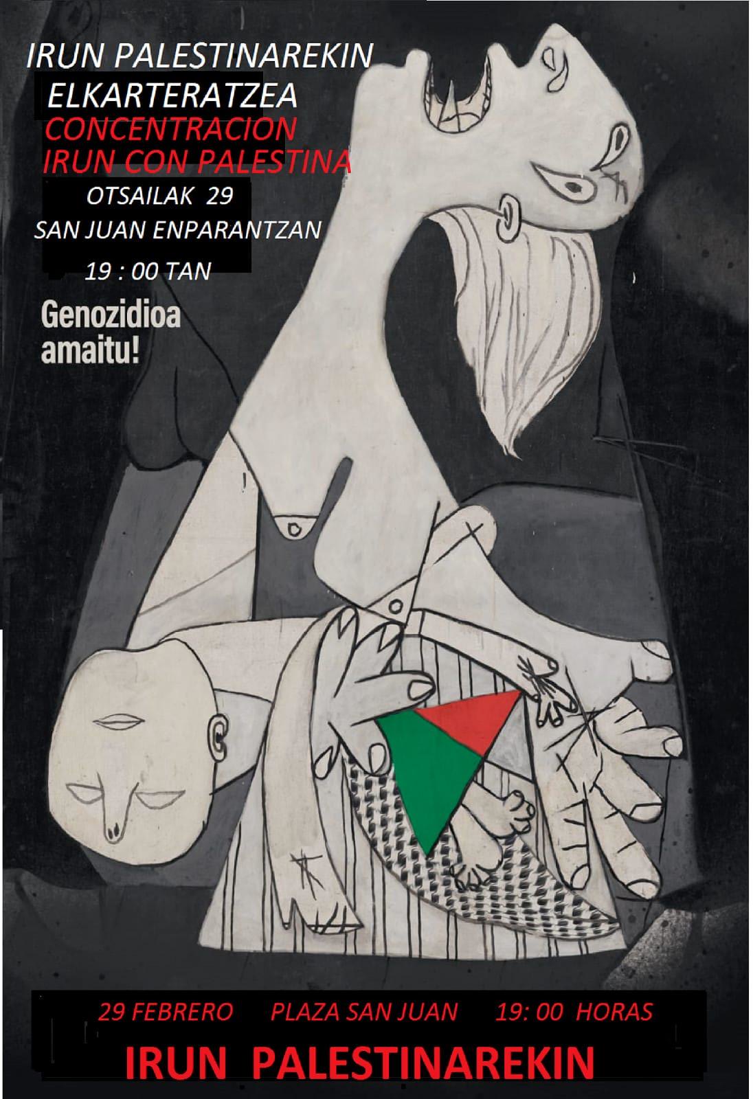 Konzentrazioa Palestinaren Alde