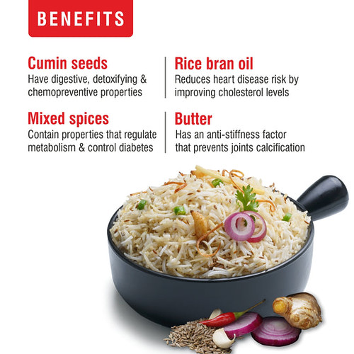 Jeera Rice | Buy Ready To Eat Jeera Rice Online - Priya Ready To Eat Foods
