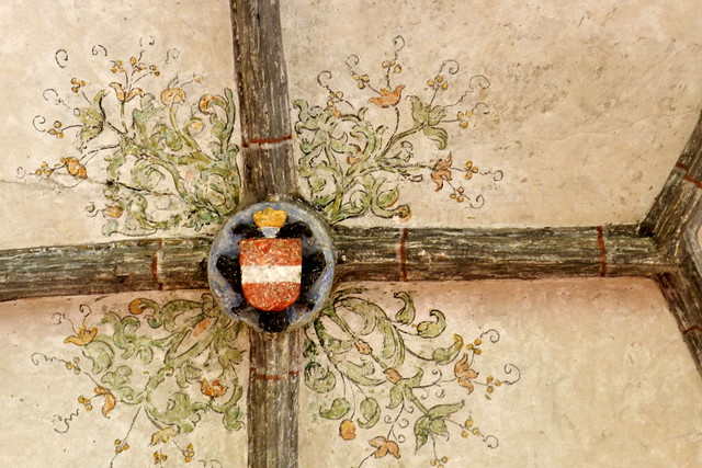 claves con escudos boveda del claustro iglesia de san juan bautista steingaden baviera alemania 3