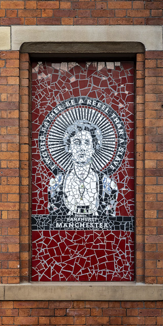 Emmeline Pankhurst by Mark Kennedy, Tib Street, Manchester