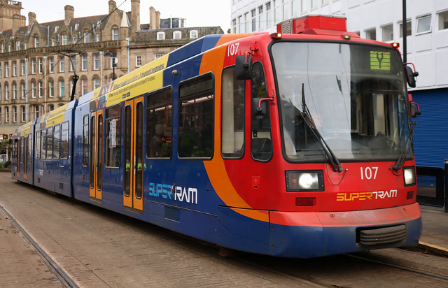 Stagecoach Supertram: 107 Cathedral
