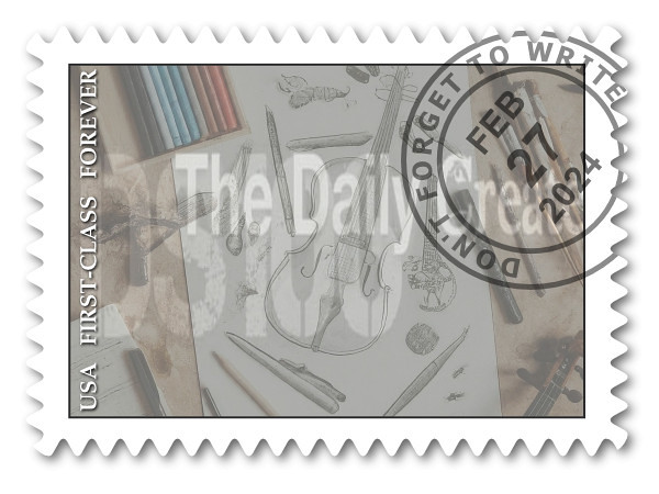 Daily Create (fake) Stamp