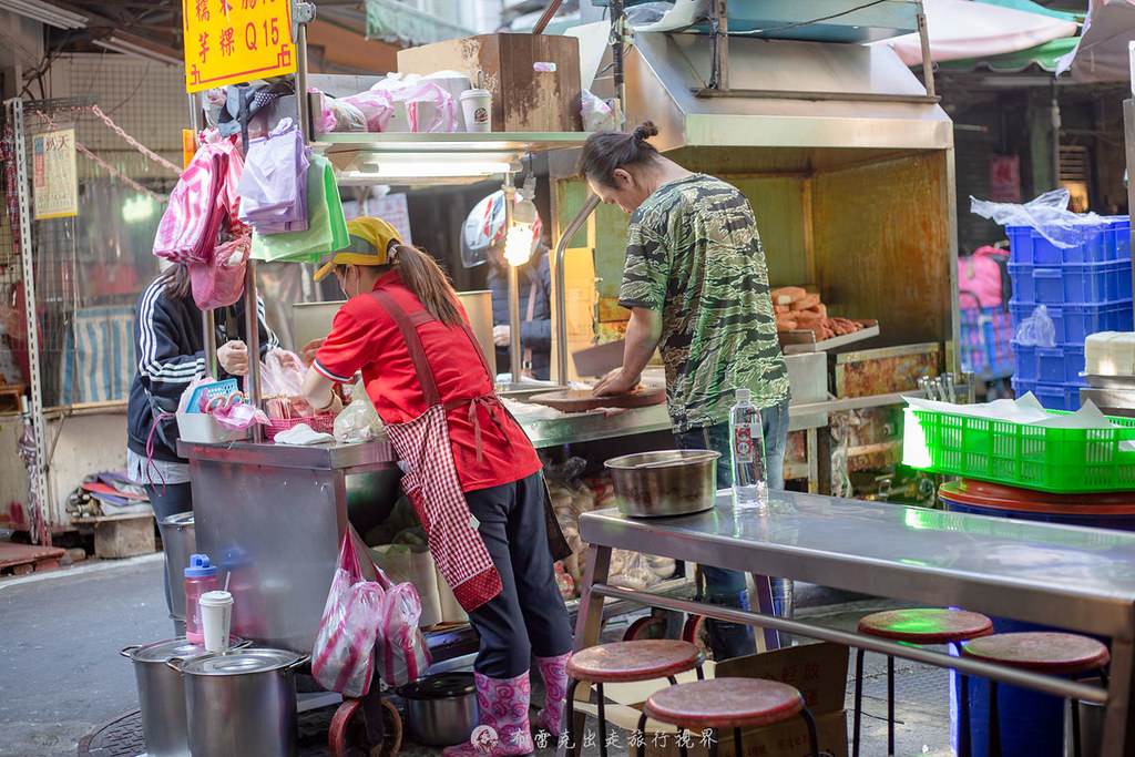 黃石市場美食,高記生炒魷魚蘿蔔糕,黃石市場魷魚羹營業時間 @布雷克的出走旅行視界
