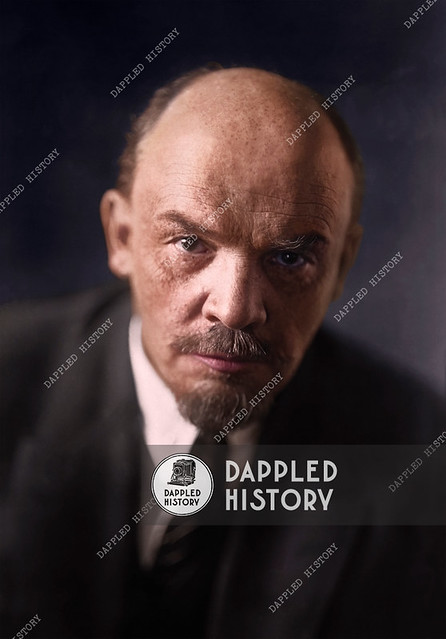 Vladimir Lenin. July 1920. By Pavel Zhukov.
