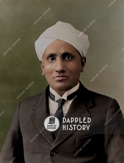 Portrait of Chandrasekhara V. Raman. Circa 1930. Photograph by A. Bortzells Tryckeri, courtesy of AIP Emilio Segrè Visual Archives, W. F. Meggers Gallery of Nobel Laureates Collection.