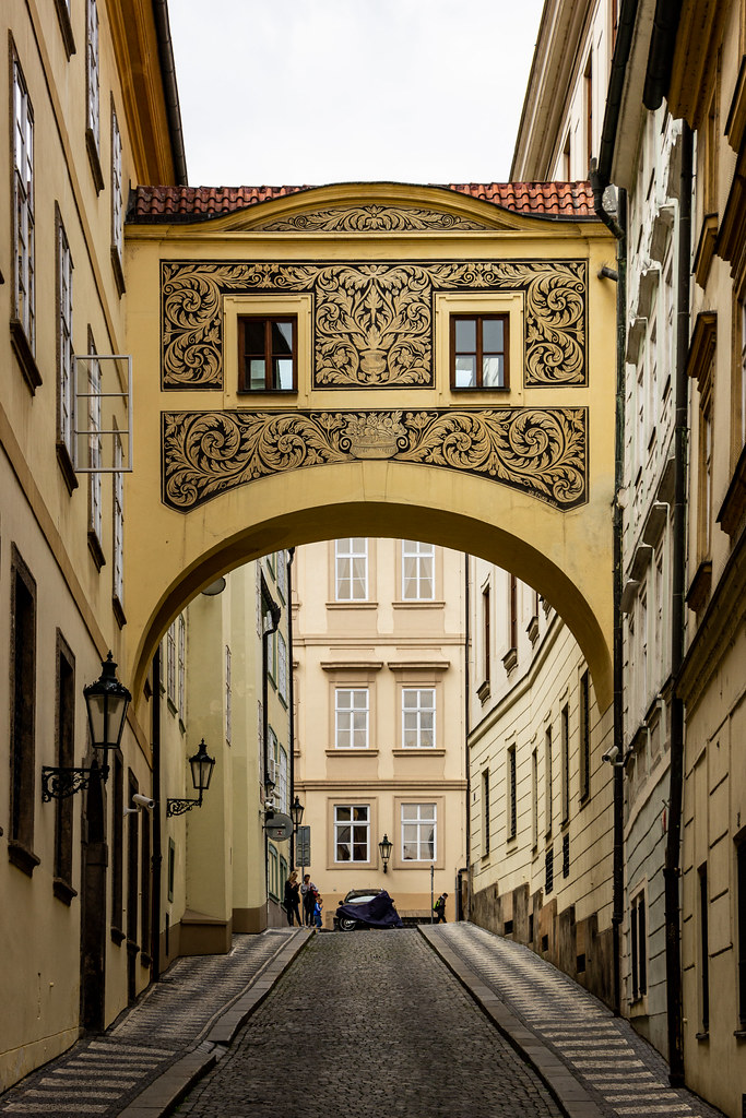 Bridge, Thunovská, Malá Strana, Prague, Bohemia, Czechia