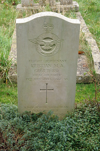 K.M.A. Gover, Royal Air Force, 2004, Royal Air Force, Service Grave, Benson