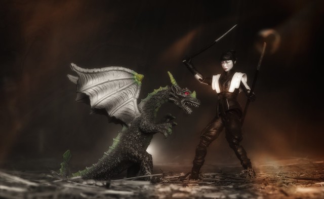 Akiko and the Dragon