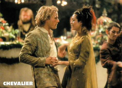 Heath Ledger and Shannyn Sossamon in A Knight's Tale (2001)