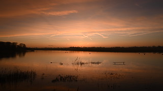 Sunrise at Lea Farm Lake - Tuesday 27th February 2024 at 06:52