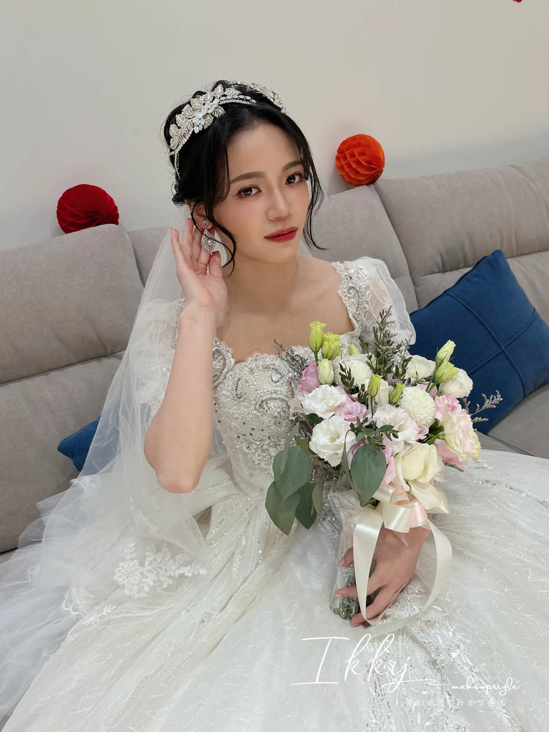 【新秘Ikky】bride煜楨 結婚造型 / 日系仙女風