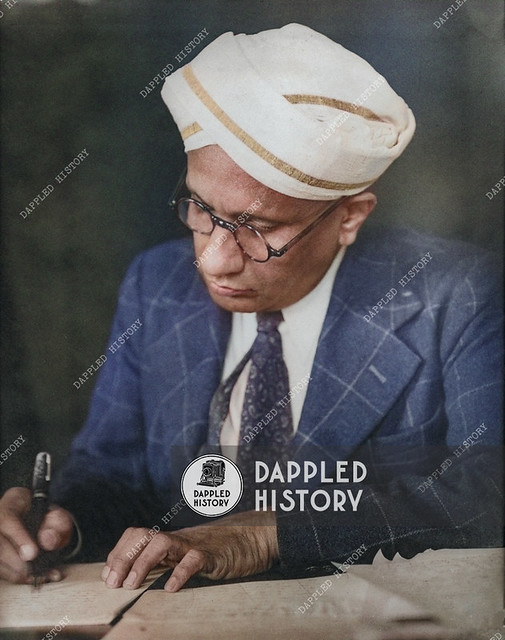 Portrait of Chandrasekhara V. Raman. Needs clearance from Raman Research Institute, Bangalore.