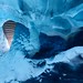 Blue diamond cave , vantajokull  glacier, iceland