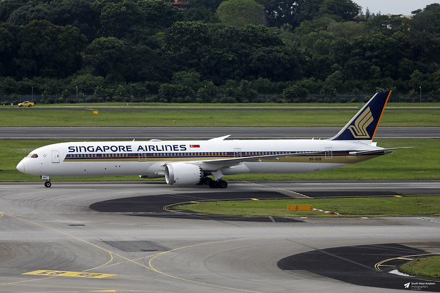 9V-SCR Boeing 787-10 Dreamliner, Singapore Airlines, Changi Airport, Singapore
