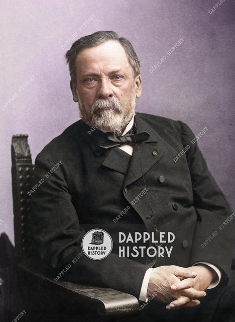 Portrait of Louis Pasteur by Nadar circa 1886.