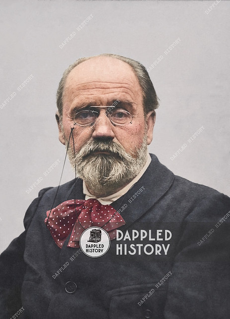 Self-portrait of Émile Zola. Circa 1895-1900.