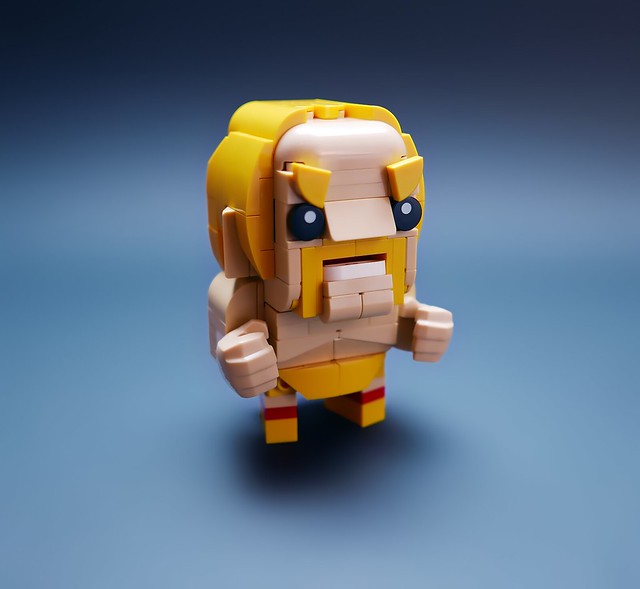Hulk Hogan BrickHeadz LEGO MOC