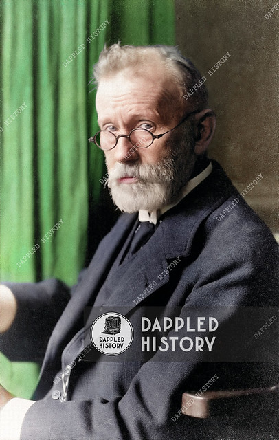 Portrait of Paul Ehrlich. Year: before 1916. By Eduard Blum.