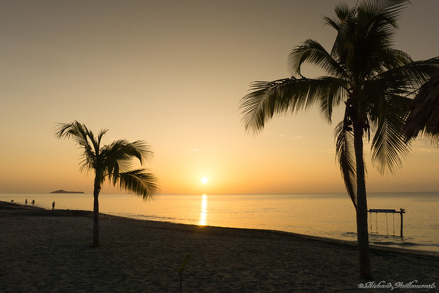 Lever du soleil - Sunrise - Playa Blanca - Rio Hato - Panama - 01566