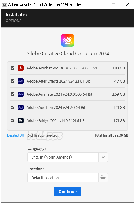 Adobe Creative Cloud Collection 2024 v26.02.2024 full license