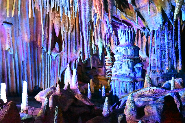 Interior of Calico Mine Ride
