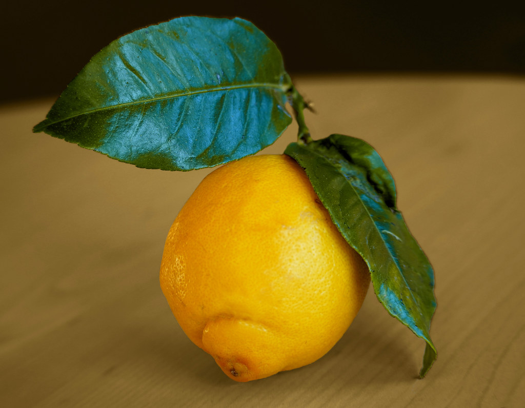 Zitrone vom Supermarkt