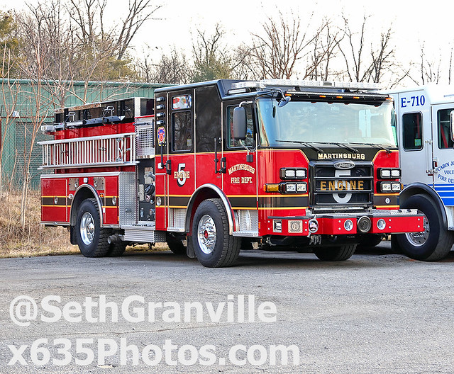 *SPY SHOT* City of Martinsburg Fire Department Engine 5