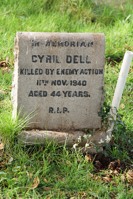 C. Dell, Civilian, 1940, Grave, Sunnyside