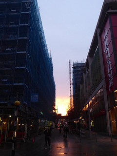 P2030793    Sunset over Burton Street, Nottingham.   February 2024. (3)