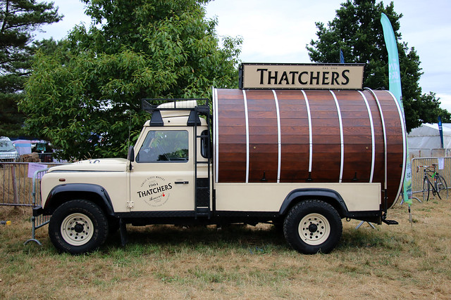 Thatchers Cider Truck, Ashton Court, Long Ashton, Somerset