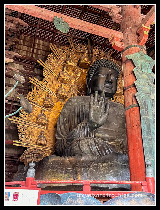 Todai-ji - Grote bronzen Boeddha